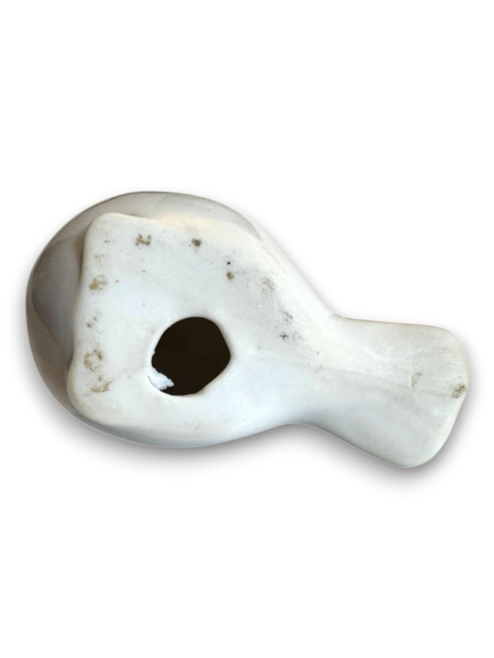Vintage Ceramic Sparrow Bird Figurine Small Glossy Porcelain Songbird Statue Tan - Picture 3 of 10